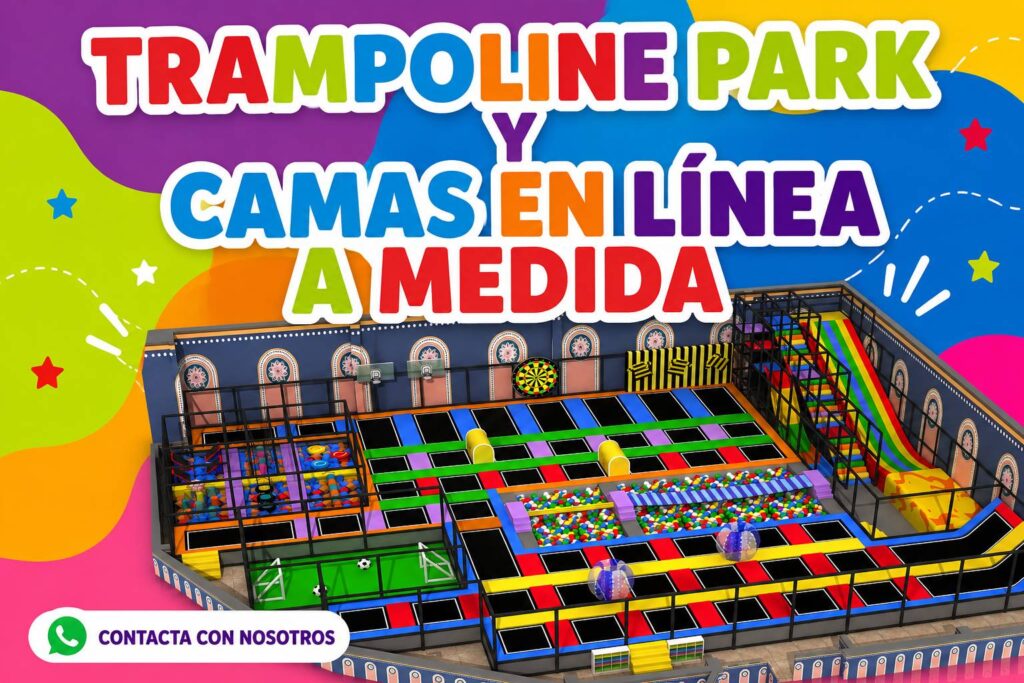 trampoline park y camas elásticas